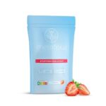 MetaFlow – Stoffwechsel-Shake Erdbeere 450g – Wochenvorrat für cremige Diät Shakes zum Abnehmen – Veganer Abnehmshake mit 47% Eiweiß & unter 1g Zucker – enthält Vitamine & Mineralstoffe  